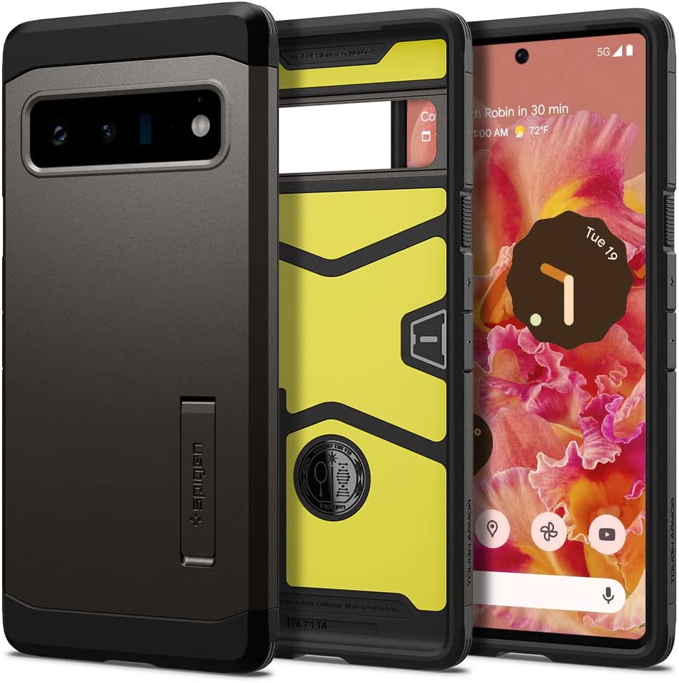 Google Pixel 6 Pro Case - Slim Protective Phone Cover for Pixel 6 Pro (Black) | Shockproof & Scratch Resistant | Perfect for Work, Travel & Outdoor Activities