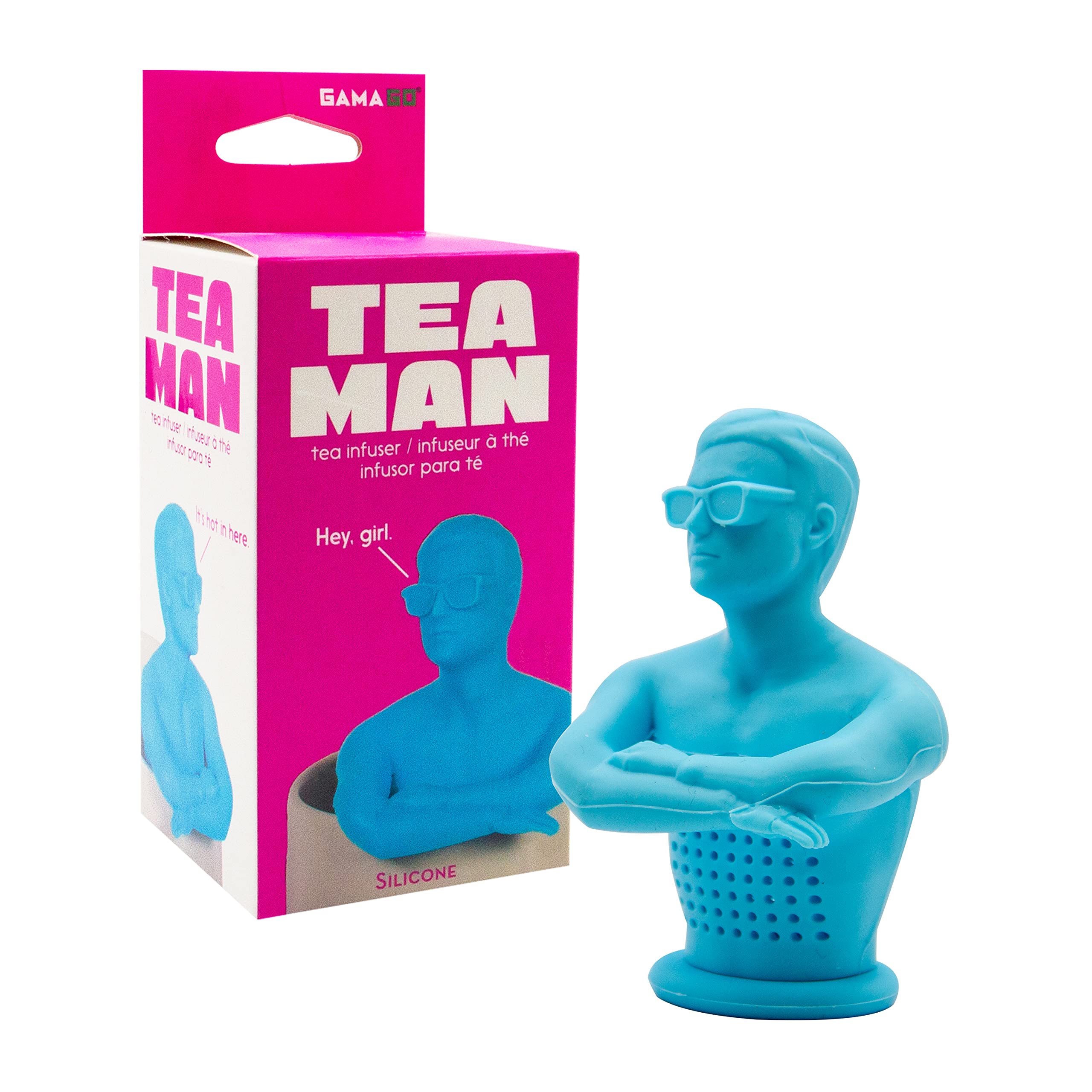 Premium Silicone Tea Infuser with Handle - Reusable Loose Leaf Tea Strainer for Hot & Iced Tea - Perfect for Home, Office, or Travel Use