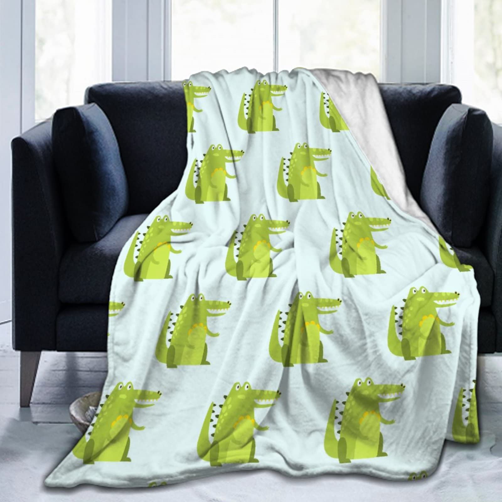 Soft & Cozy Flannel Plush Throw Blanket for Adults & Kids - 60