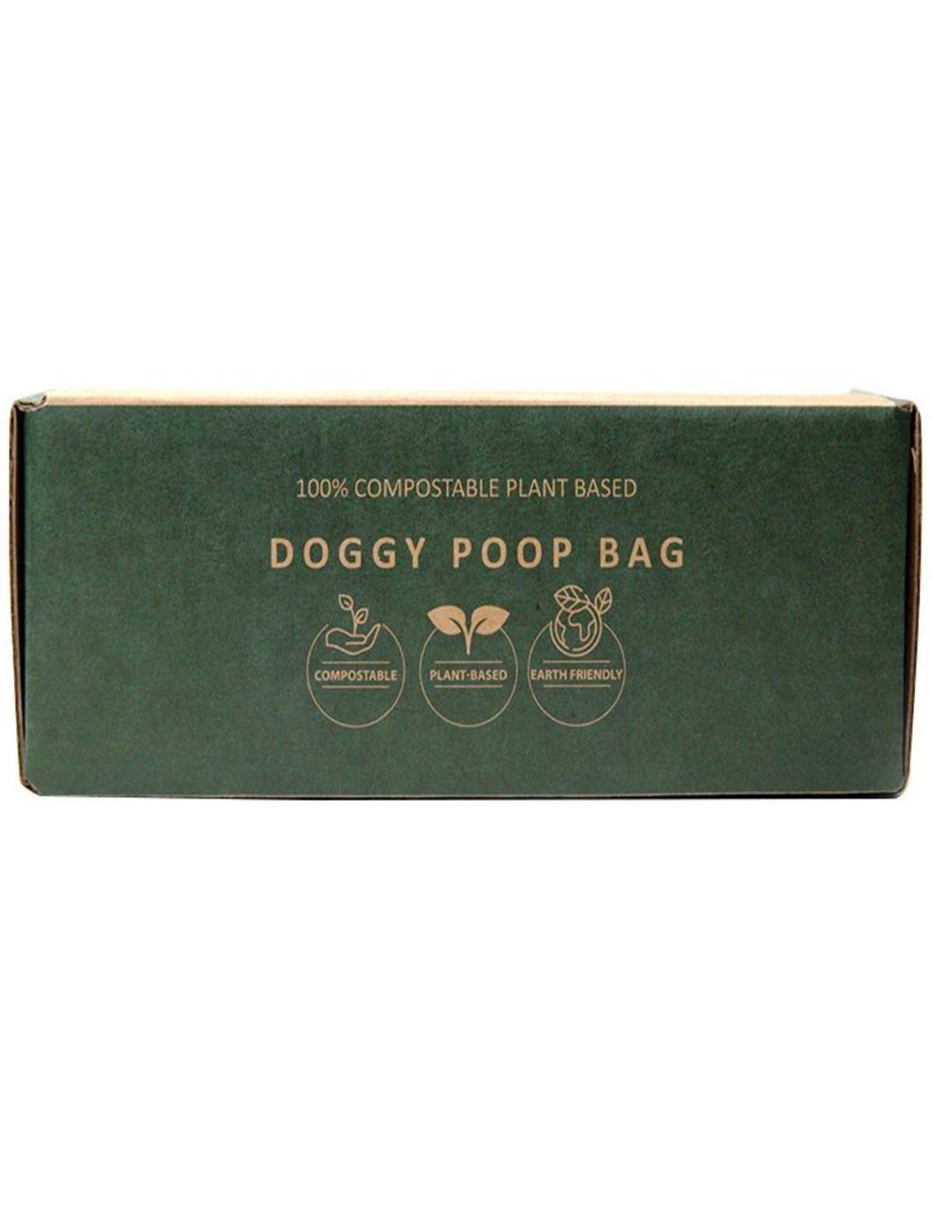 Eco-Friendly Compostable Dog Waste Bags - 60 Bags (4 Rolls) | Biodegradable Pet Poop Bags for Daily Walks & Park Cleanup