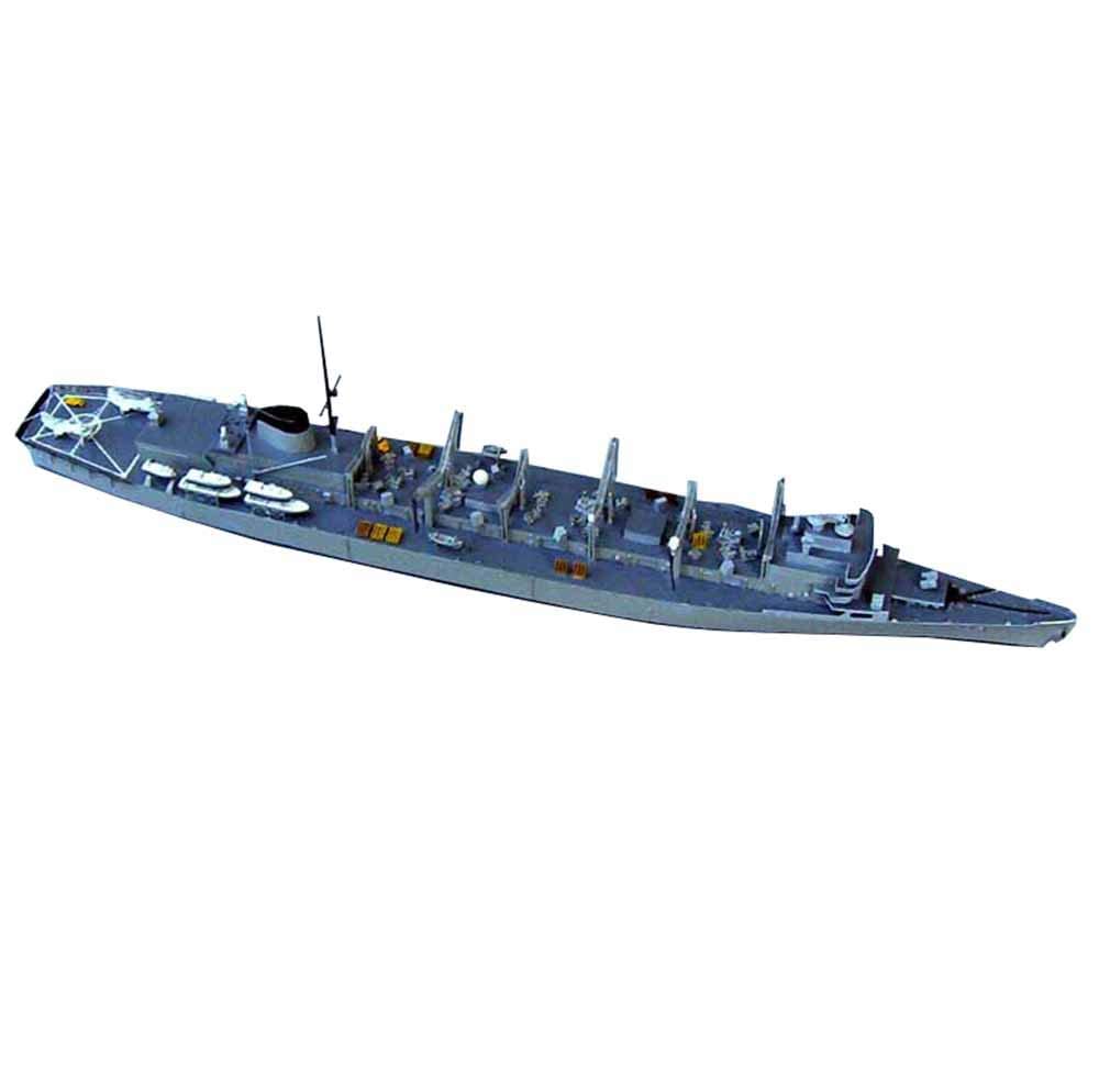 1/700 Scale USS Detroit AOE-4 Fast Combat Support Ship Plastic Model Kit - 6.5