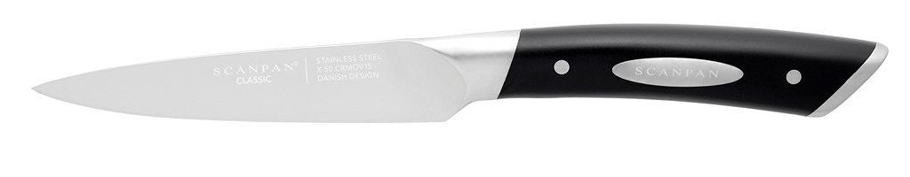 Scanpan Classic 4.5-Inch Vegetable Knife - High-Quality Stainless Steel Blade for Precise Chopping & Slicing - Perfect for Home Kitchens, Professional Chefs & Cooking Enthusiasts