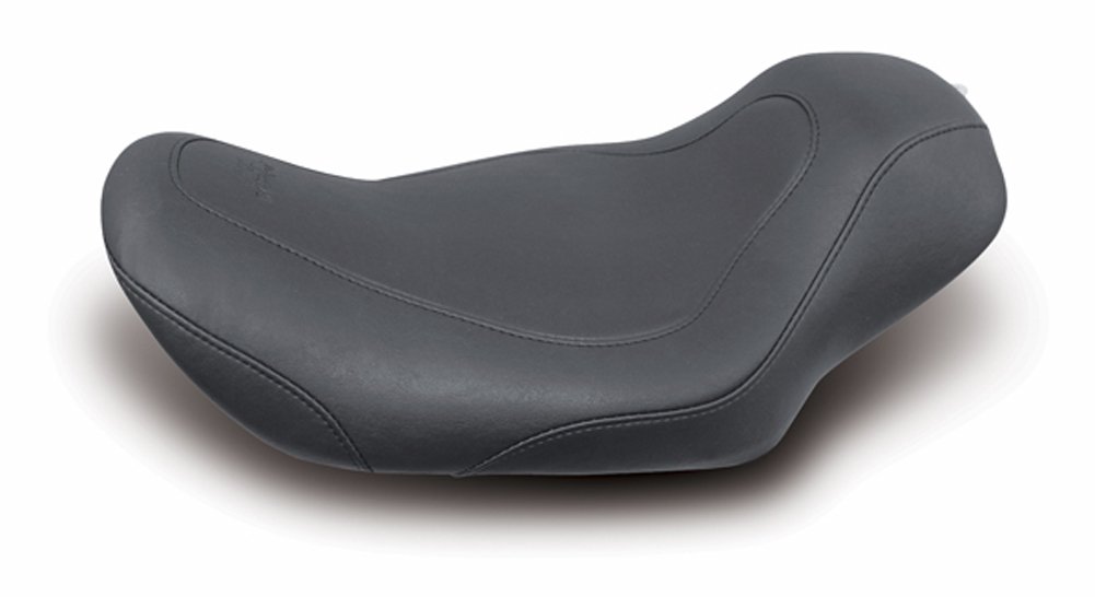 Mustang Motorcycle Seat TRIPPER SOLO-DYNA for Harley Davidson Dyna 2006-2012 - Premium Comfort for Long Rides & Cruising