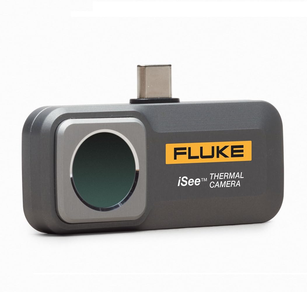 Fluke Thermal Camera for Android Smartphones - USB-C Infrared Thermal Imaging Device, Professional Grade Plug & Play - Perfect for Home Inspection, HVAC, Electrical Maintenance & Industrial Applications