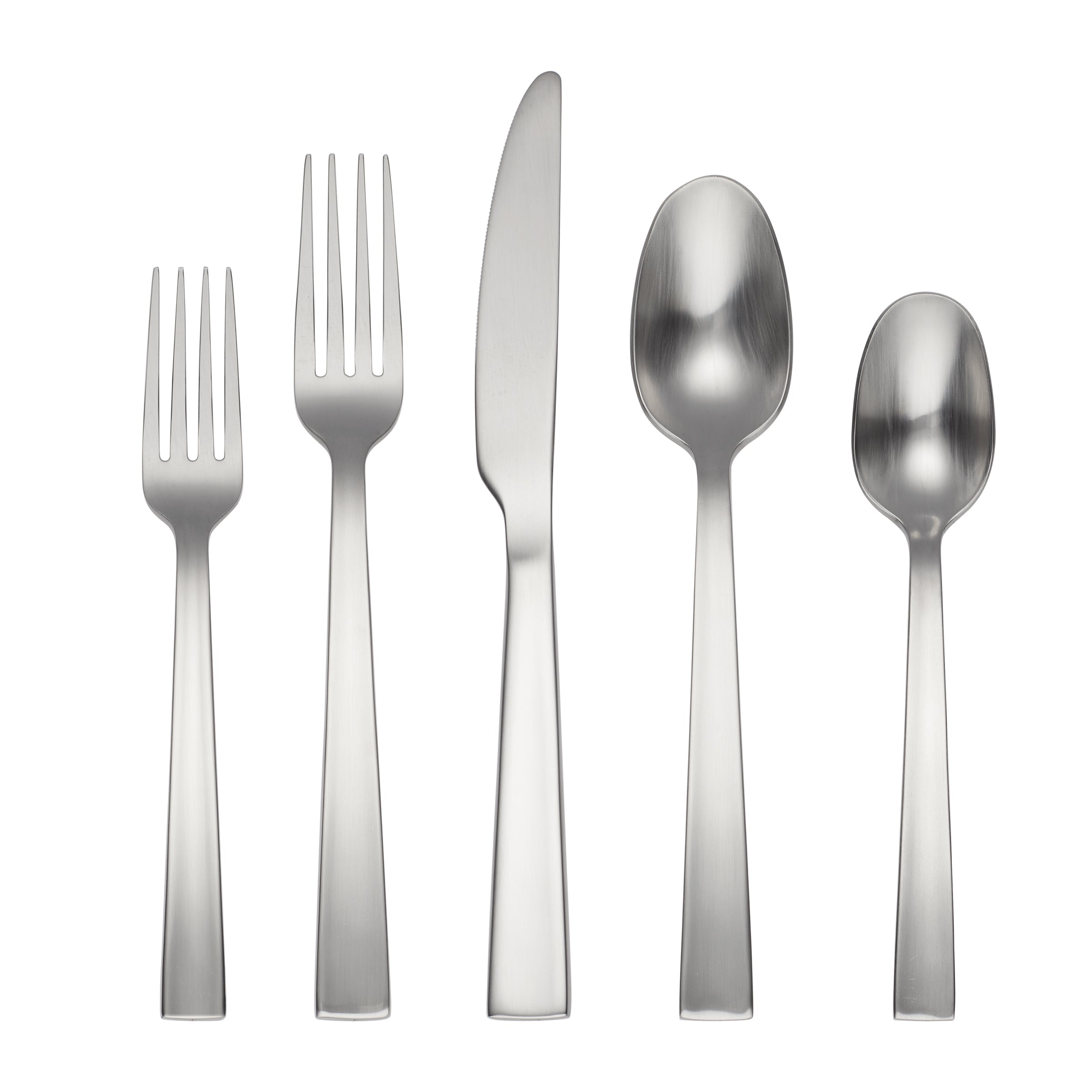 Premium Rhyme Satin 20-Piece Flatware Set - Stainless Steel Silverware with Mirror Finish - Elegant Dining Utensils for Wedding, Dinner Party & Home Decor