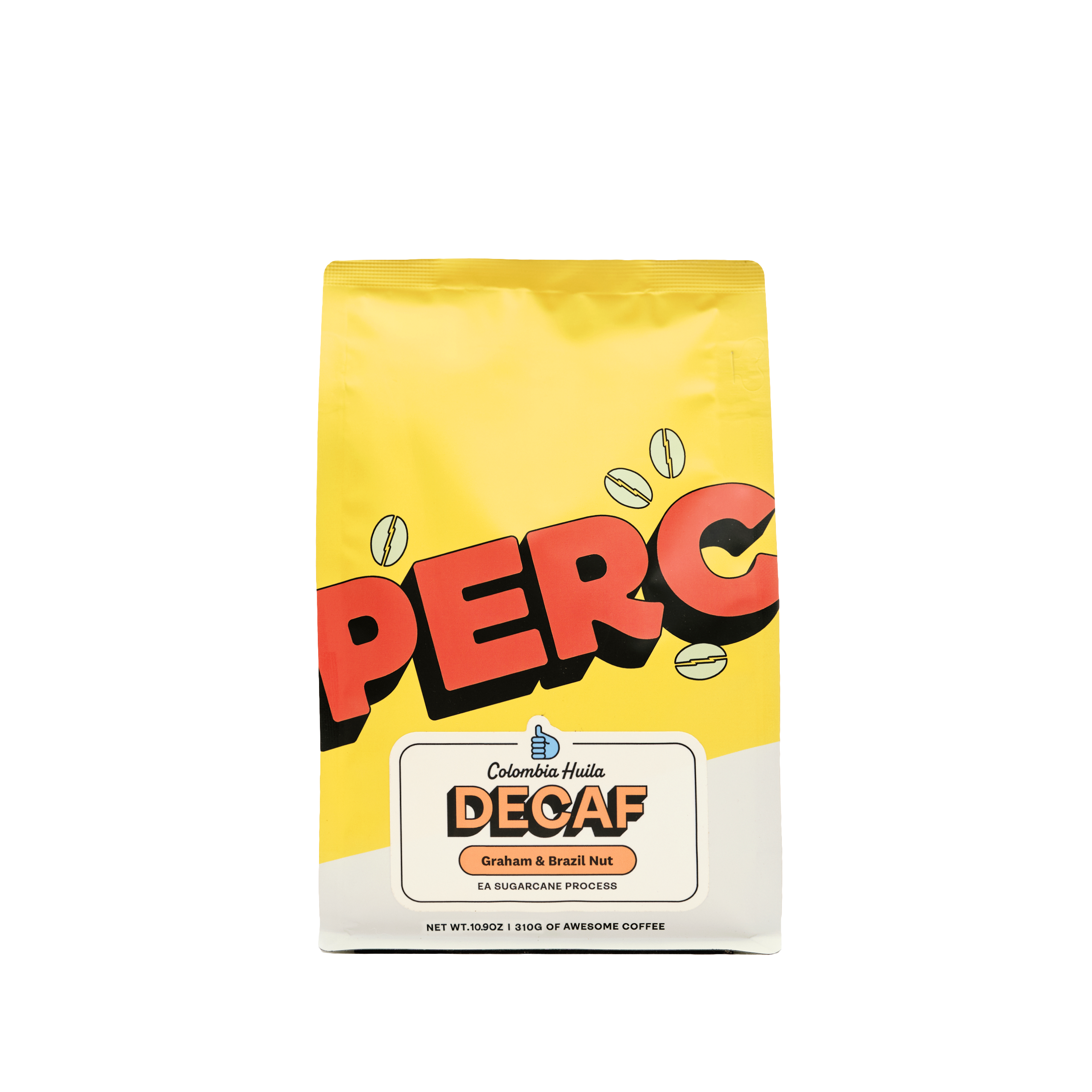 Premium Decaf Colombian Huila Coffee Beans - Organic, Medium Roast, Whole Bean for Rich Flavor - Perfect for Home Brewing, Office & Gifting