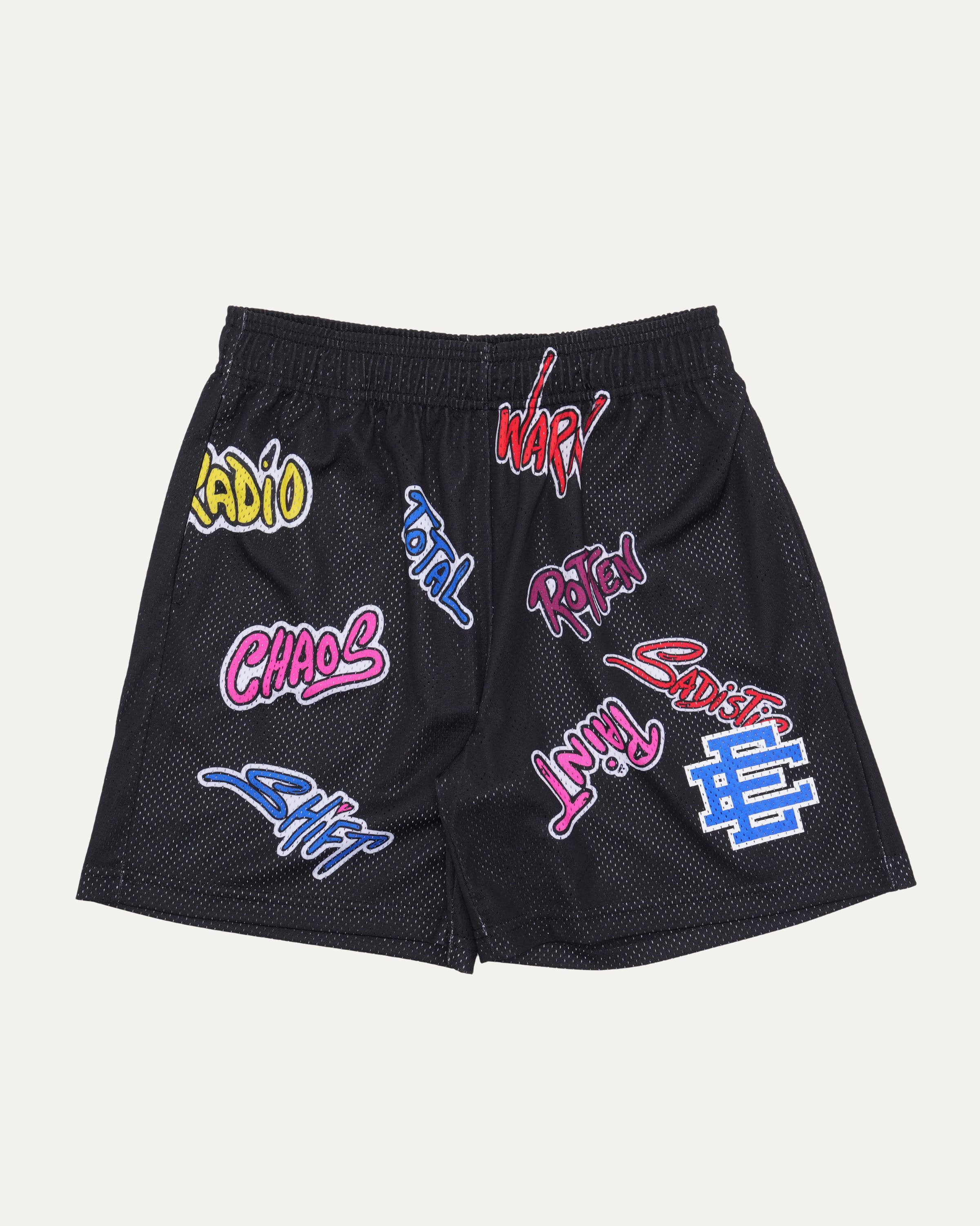 Anti Promo Matty Boy Handstyle Shorts - Trendy Streetwear Shorts for Men | Perfect for Skateboarding, Gym & Casual Wear