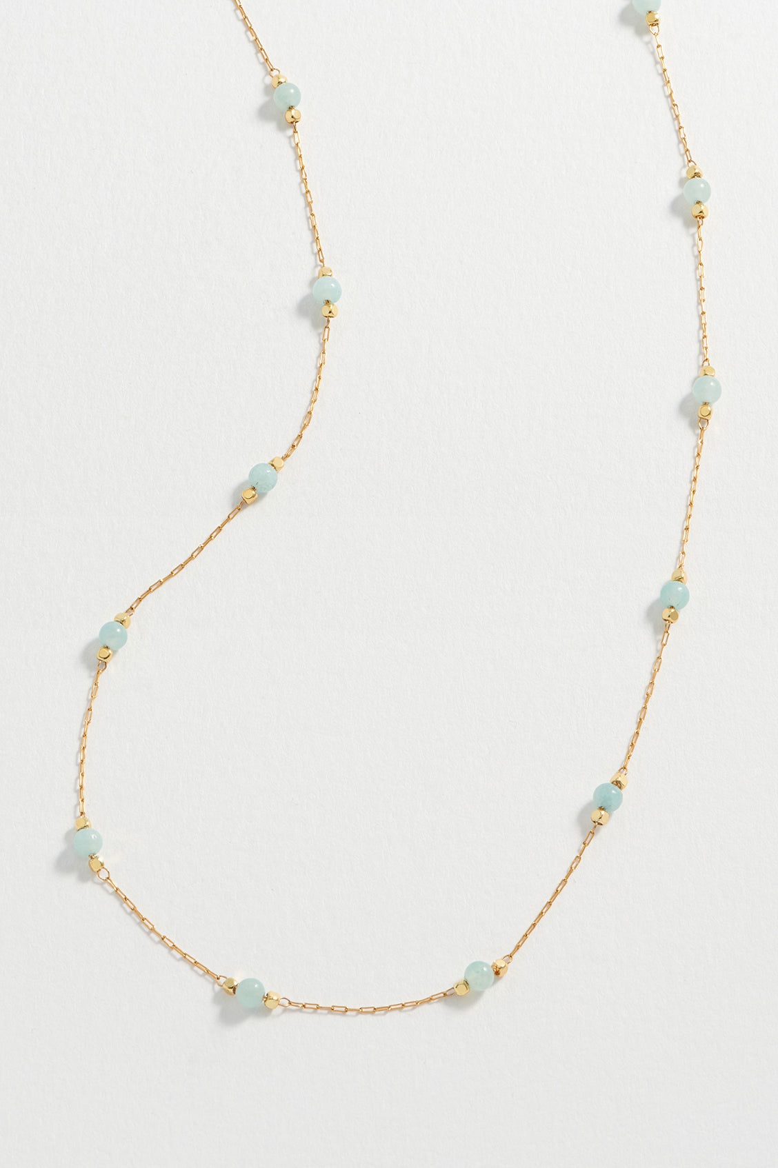 Healing Amazonite Gemstone Bead Necklace for Women - Natural Crystal Jewelry for Stress Relief & Positive Energy - Perfect for Meditation, Yoga & Spiritual Healing