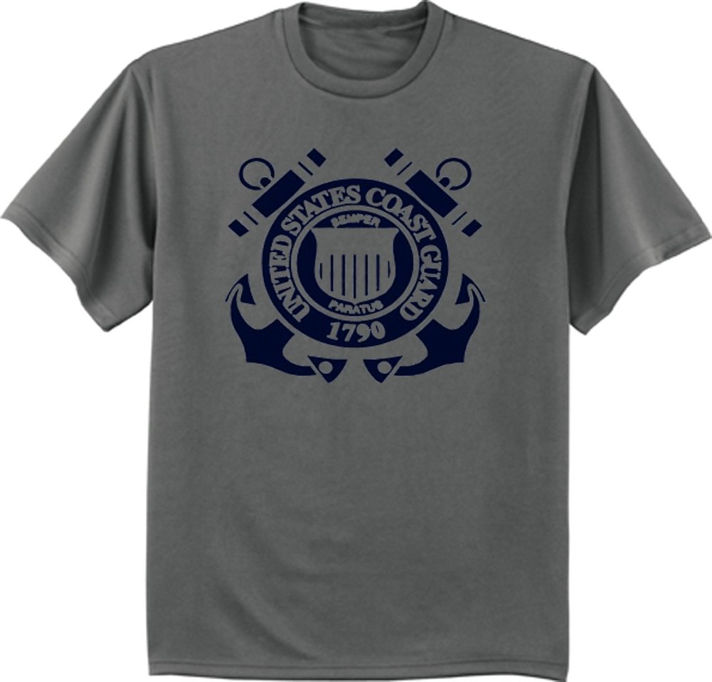Big and Tall US Coast Guard T-Shirt - Comfortable Cotton Tee for Men - Perfect for Military Appreciation, Patriotic Events & Casual Wear