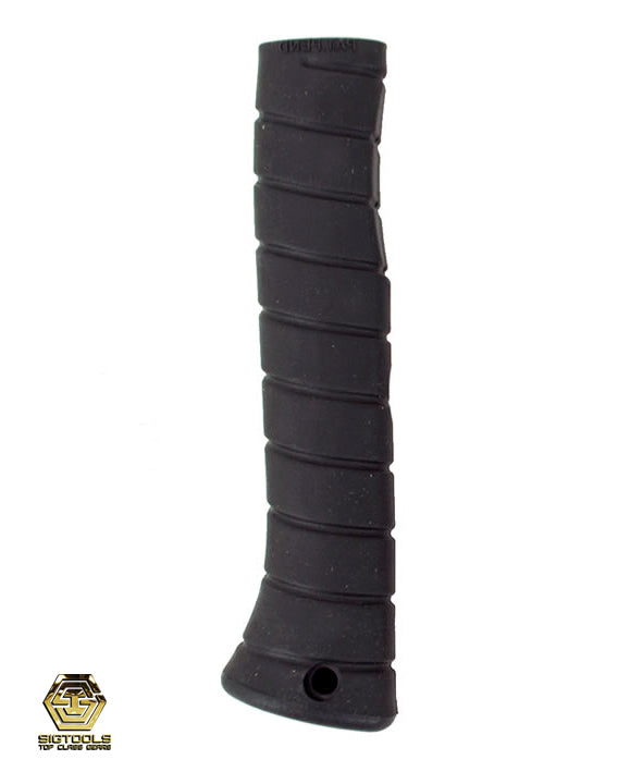 Martinez Replacement Grip - Black Overlay with Black Cap | Tennis Racquet Grip for Enhanced Comfort & Control | Perfect for Tennis Players & Sports Enthusiasts