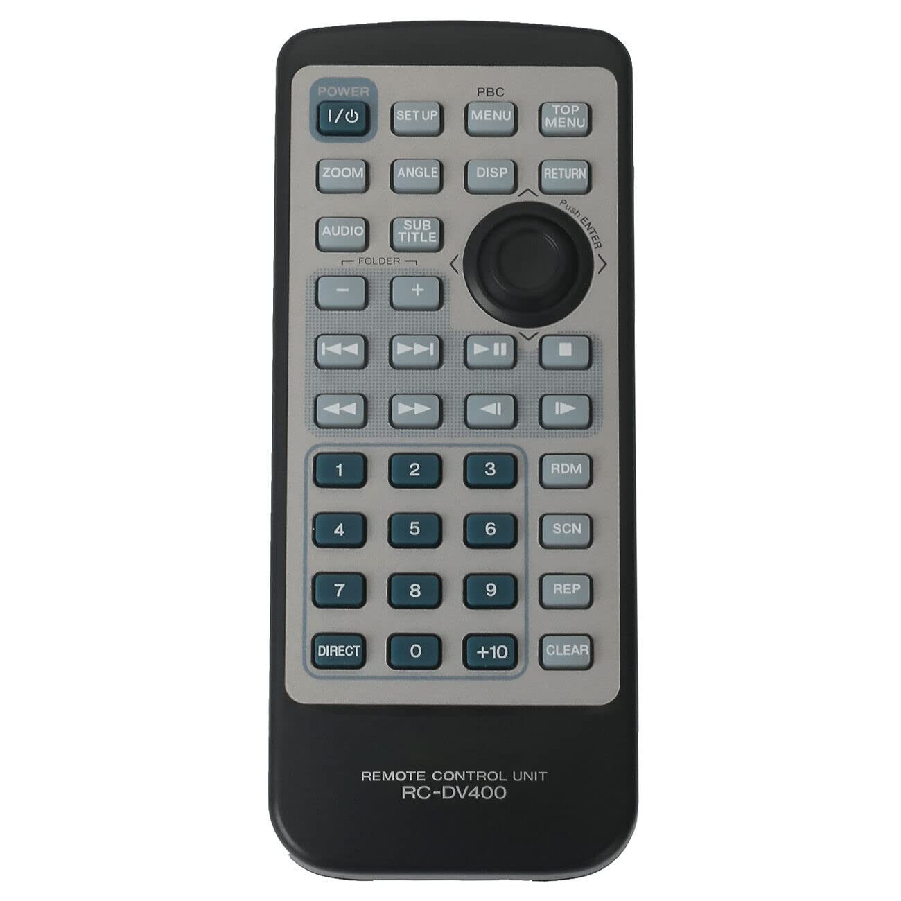 Replacement Remote Control RC-DV400 Compatible with AC, TV, Audio Devices - Works with Audio System Models DDX6019, DDX6029, DDX6039, KDV-5234, KDV412 | Perfect for Home Theater, Office, and Entertainment Systems