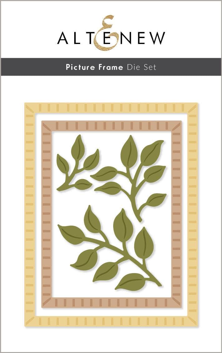 Custom Picture Frame Die Set for Scrapbooking & Card Making - Perfect for DIY Crafts, Home Decor, and Gift Projects