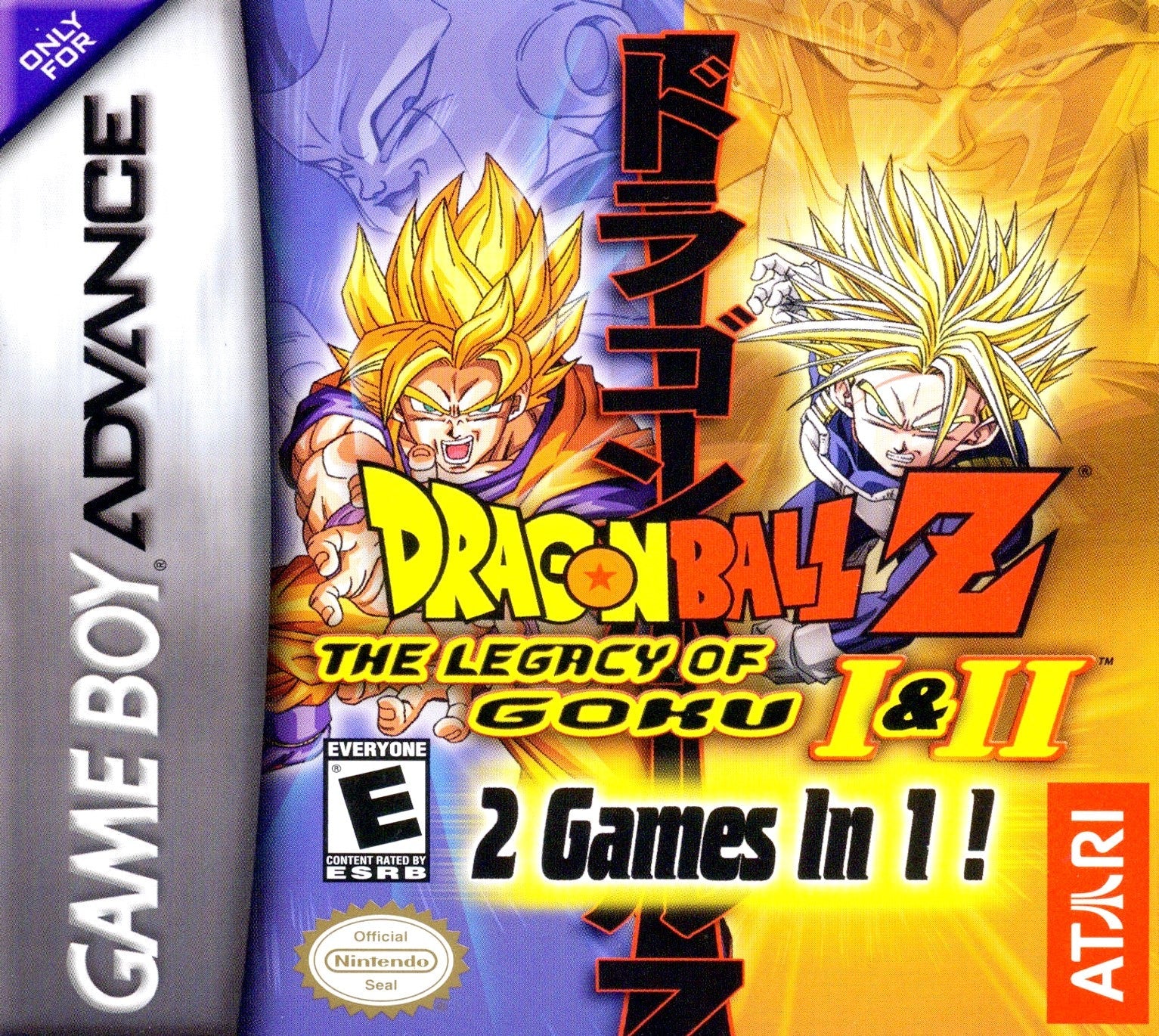 Dragon Ball Z: The Legacy of Goku I & II - Classic Action RPG Game for Nintendo GBA | Perfect for Anime Fans & Retro Gaming Enthusiasts | Play at Home or On-The-Go