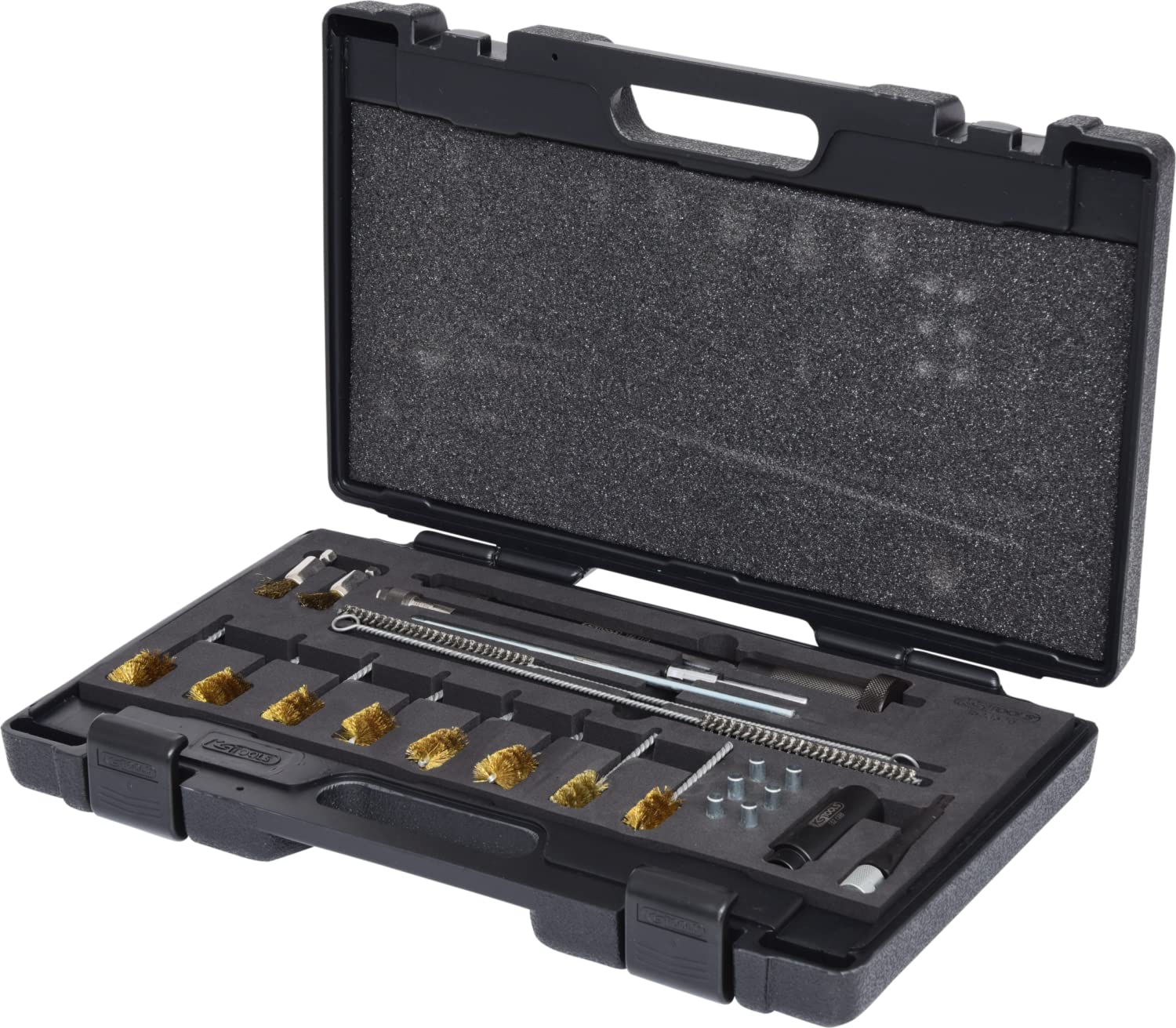 KS TOOLS 152.1370 23件套喷油泵清洁工具套装 - 适用于柴油发动机维护与保养