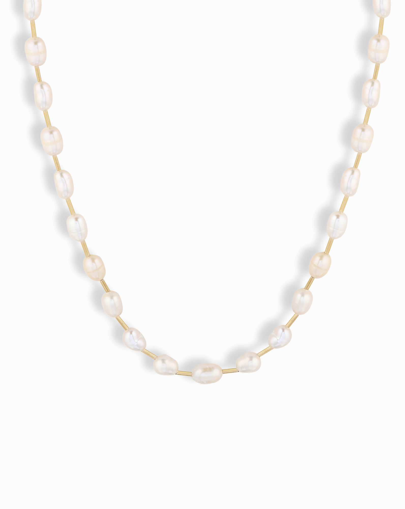Elegant Talia Pearl Necklace for Women - Classic White Freshwater Pearls Jewelry Gift for Wedding, Anniversary & Special Occasions