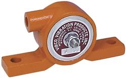 75 lb Pneumatic Vibrator - 8000 VPM, 80 PSI with Foot Mount - Ideal for Concrete Compaction, Material Flow & Industrial Vibration Applications