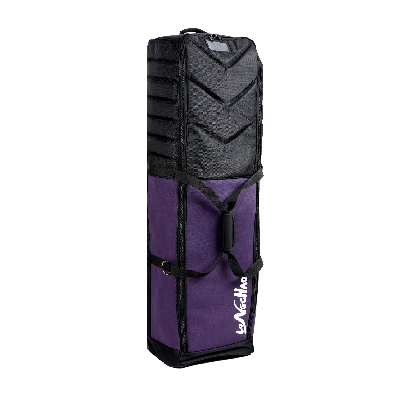 Premium Golf Travel Bag with Wheels - Large Capacity Airline Approved Golf Carry Case for Travel - Reinforced Support Plate & Sponge Padding for Club Protection - Durable Wear-Resistant Design - Perfect for Air Travel & Golf Vacations