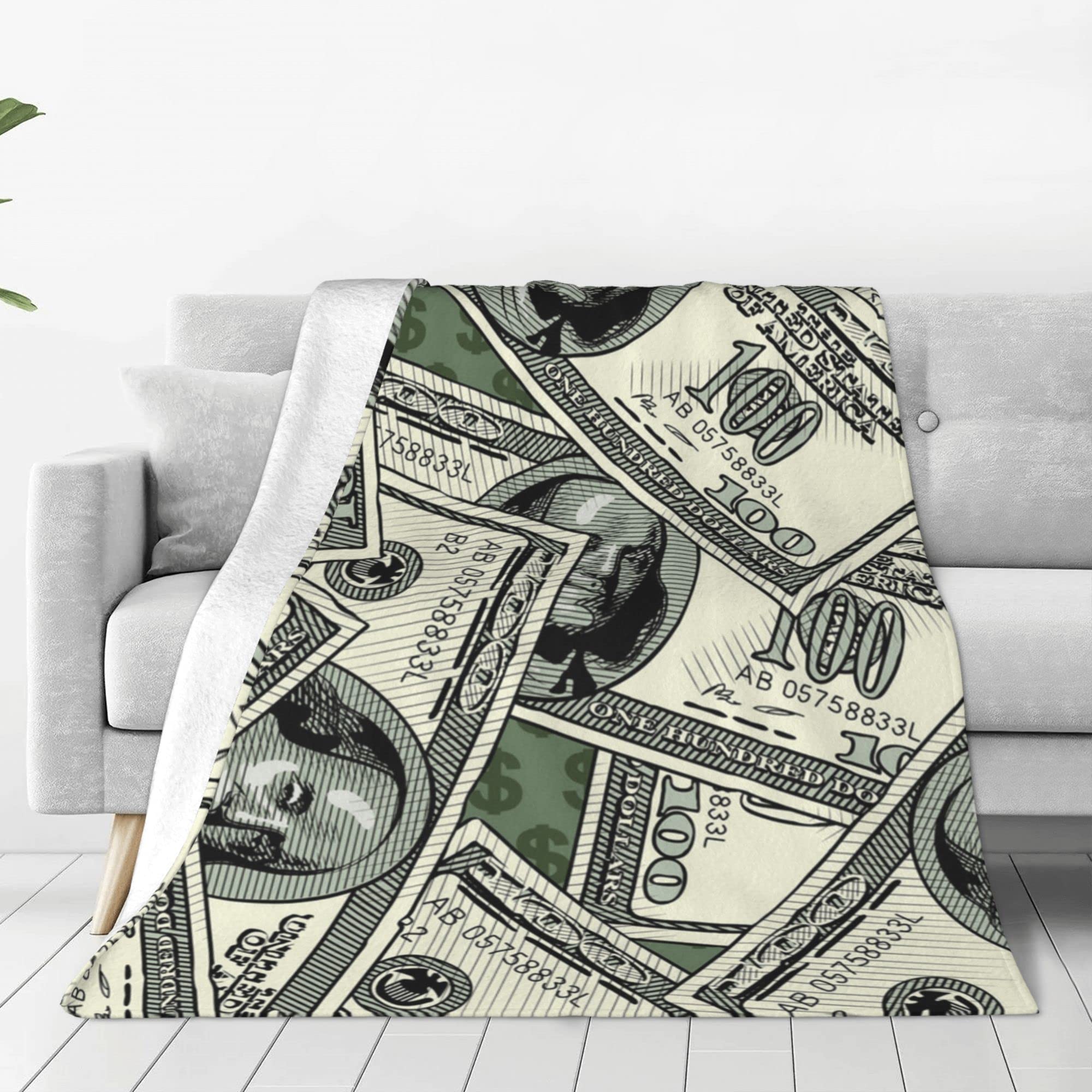 Lightweight Flannel Blanket - Small & Large Summer Cooling Throw - Cute Fleece Blanket for Couch, Bed, Sofa & Chair - Queen & King Size - Perfect for Lounging, Picnics & Travel