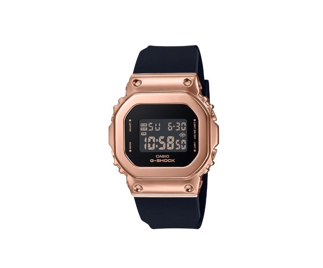 Casio G-Shock GMS5600PG-1 Digital Black Dial Men's Watch - Shock Resistant, Waterproof & Durable - Perfect for Outdoor Sports, Work & Everyday Wear