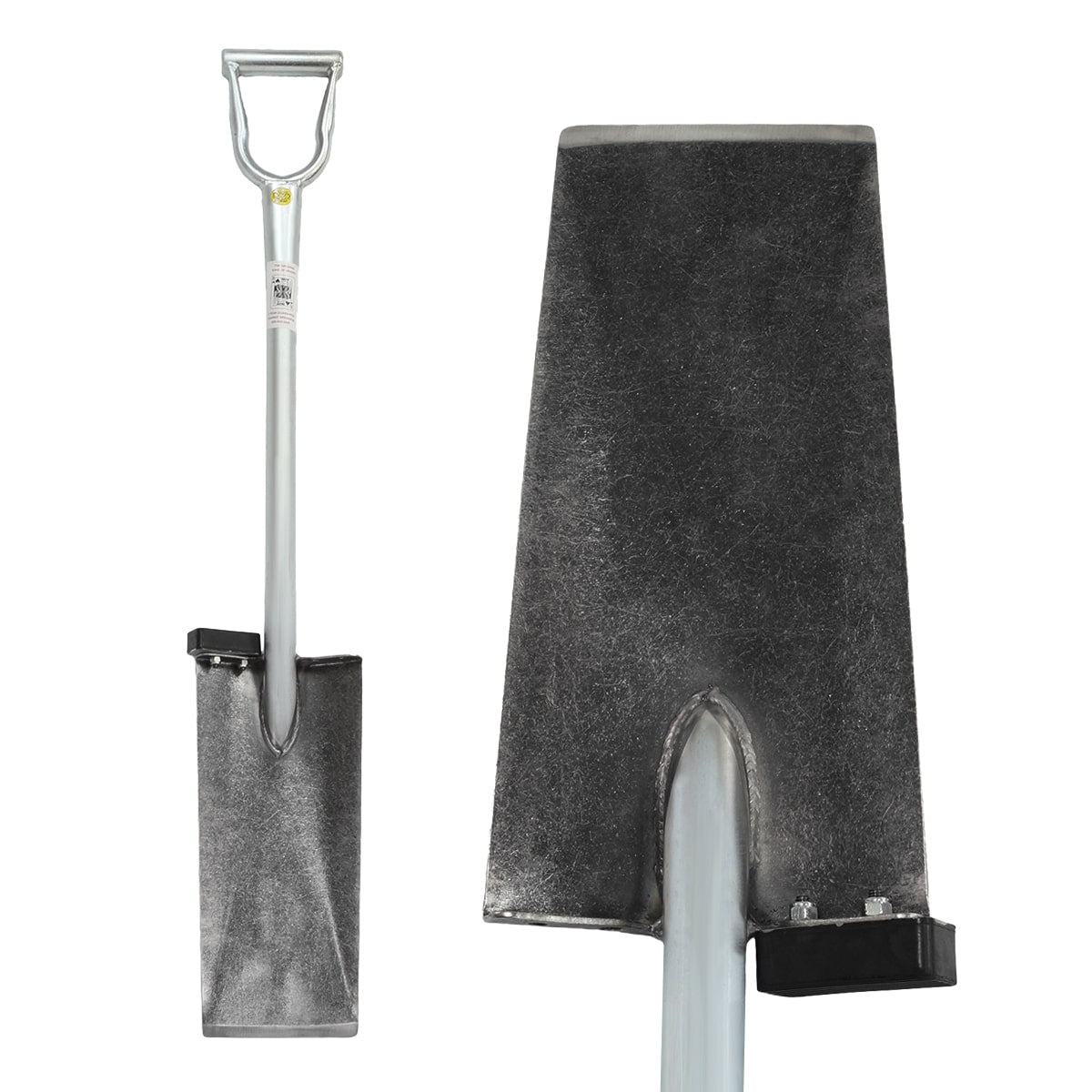 King of Spades Heavy Duty Shovel with 15-Inch Sharp Edge & Non-Slip Foot Pad - Perfect for Gardening, Landscaping, and Outdoor Digging Projects