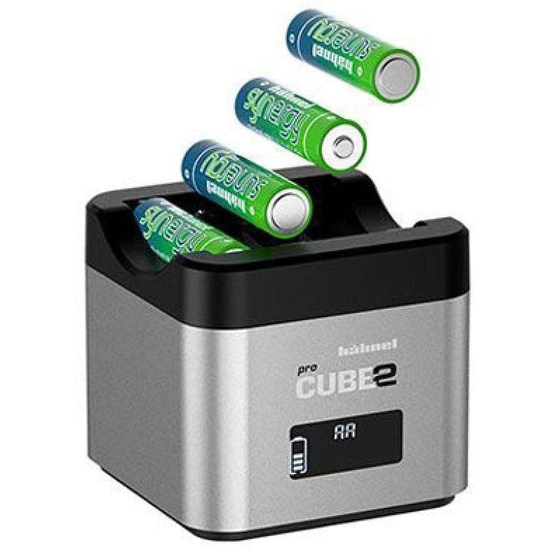 Hahnel Procube 2 Universal Battery Charger for Canon Cameras - Fast Charging for DSLR & Mirrorless - Perfect for Travel, Photography & Professional Use