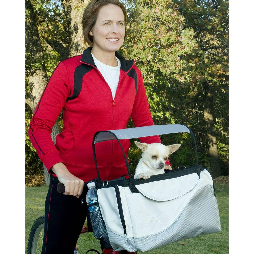 Premium Pet Bicycle Basket - Durable & Comfortable Dog Carrier for Bikes - Perfect for Cycling Adventures with Your Small to Medium Dog