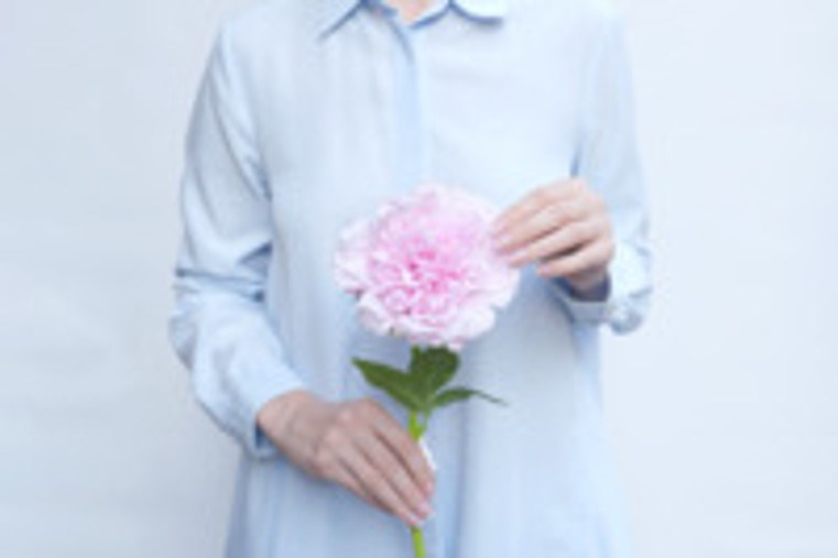Real Touch Peony Stem Light Pink - Artificial Silk Flower Bouquet for Home Decor, Wedding Centerpieces, and Floral Arrangements