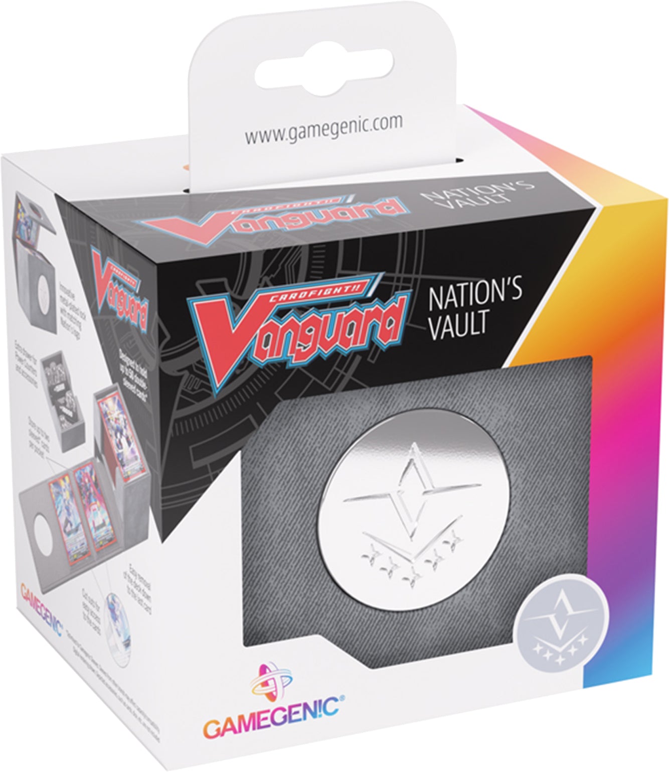 Cardfight Vanguard Nation's Vault Brandt Gate (Gray) - Premium Trading Card Game Deck for Collectors & Competitive Players