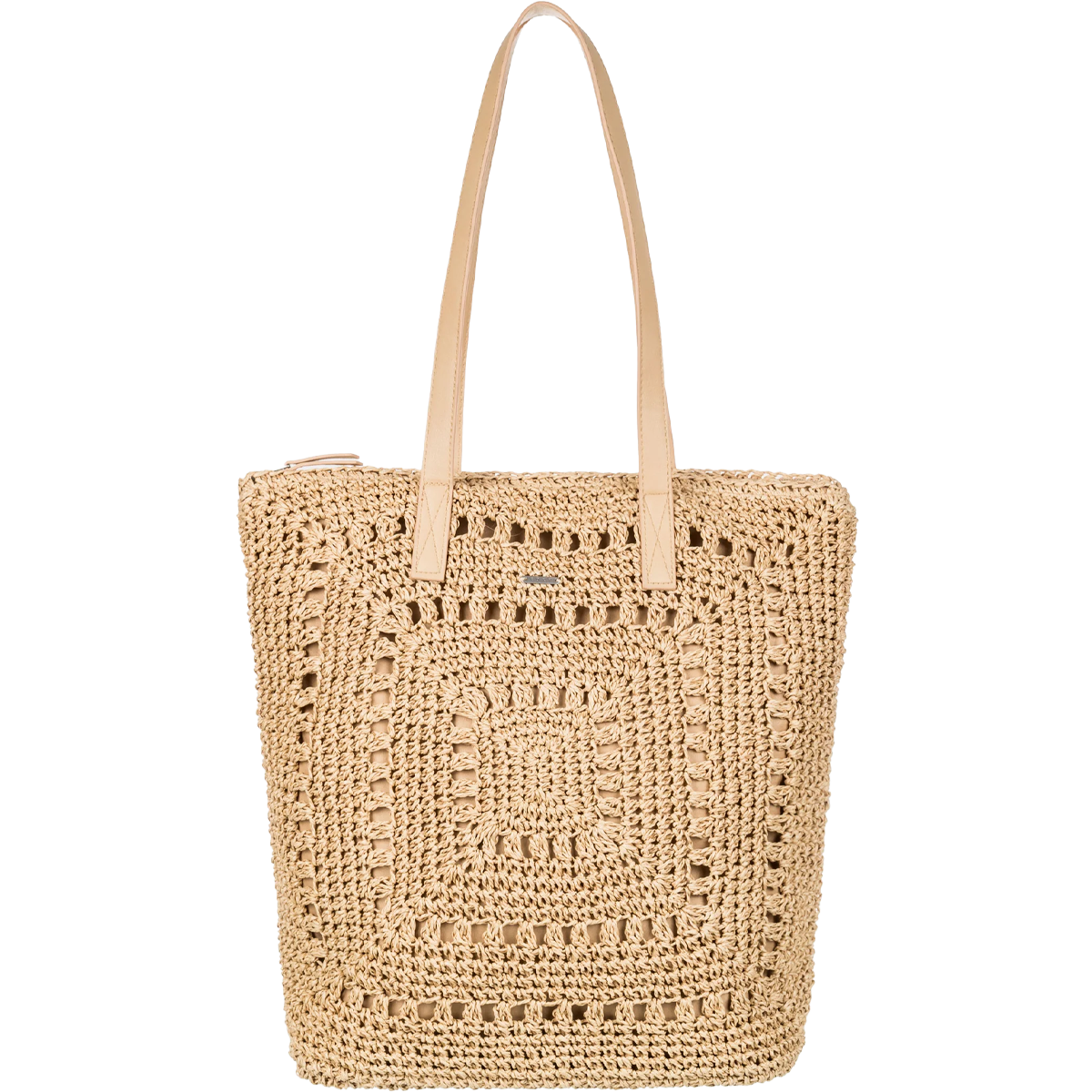 Eco-Friendly Coconut Fiber Straw Tote Bag - Reusable Beach Bag for Shopping, Groceries & Picnics | Sustainable & Stylish Carryall for Women & Men