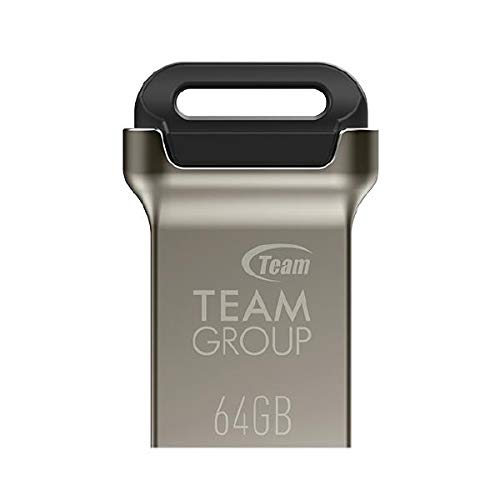 Team C141 64GB USB 2.0 Flash Drive - Green Portable Thumb Drive for Data Storage, File Transfer, Backup - Perfect for School, Office, Business & Travel Use