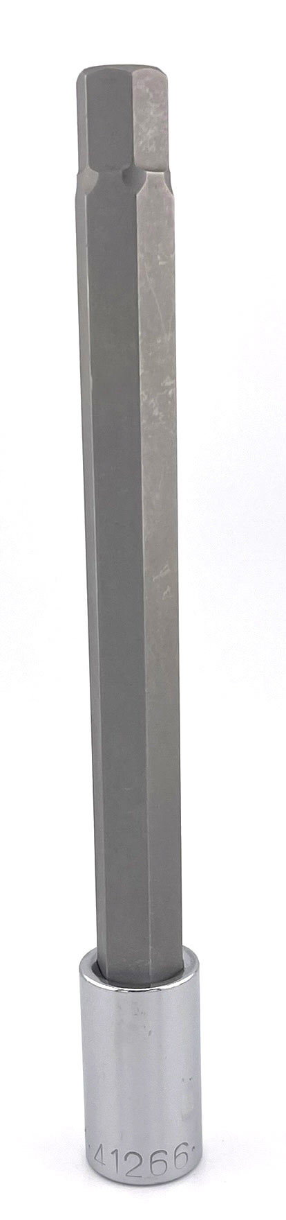 1/2 Inch Drive Long Hex Chrome Bit Socket - Heavy Duty Impact Socket for Automotive, Machinery & DIY Repairs - Perfect for Tight Spaces & High Torque Applications