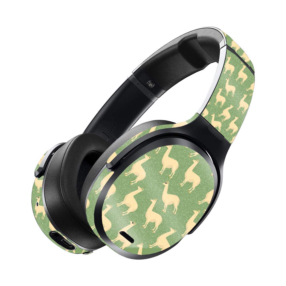 MightySkins Glossy Glitter Vinyl Wrap for Skullcandy Crusher ANC Headphones - Premium Protective Cover with Durable Glitter Finish | Easy to Apply & Remove | Made in USA | Perfect for Travel, Gym, and Daily Use