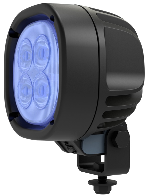TYRI CLD 584 1 1010 Curve Beam LED Work Light - 1010P5 Beam, Red, 12-48V - Heavy Duty Off-Road Lighting for Trucks, Tractors & Construction Equipment