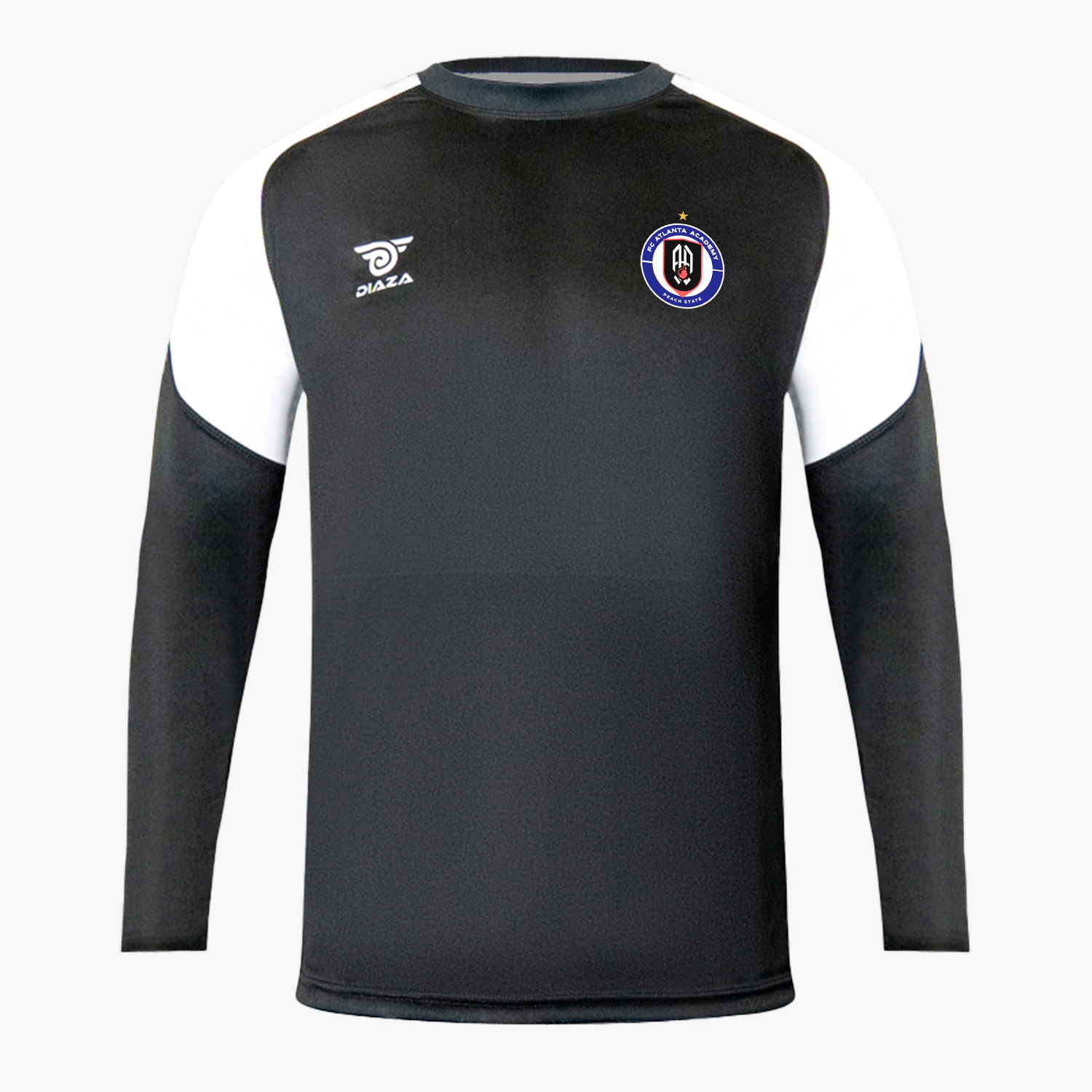 FC Atlanta Long Sleeve Training Shirt - Men's Workout & Gym Apparel - Moisture Wicking Performance Tee for Running, Fitness & Sports Activities