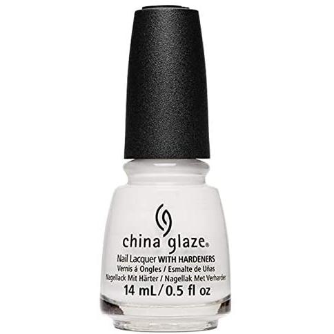 China Glaze Off White On Point Nail Polish #84845 - 0.5 oz for Professional Salon & At-Home Manicures