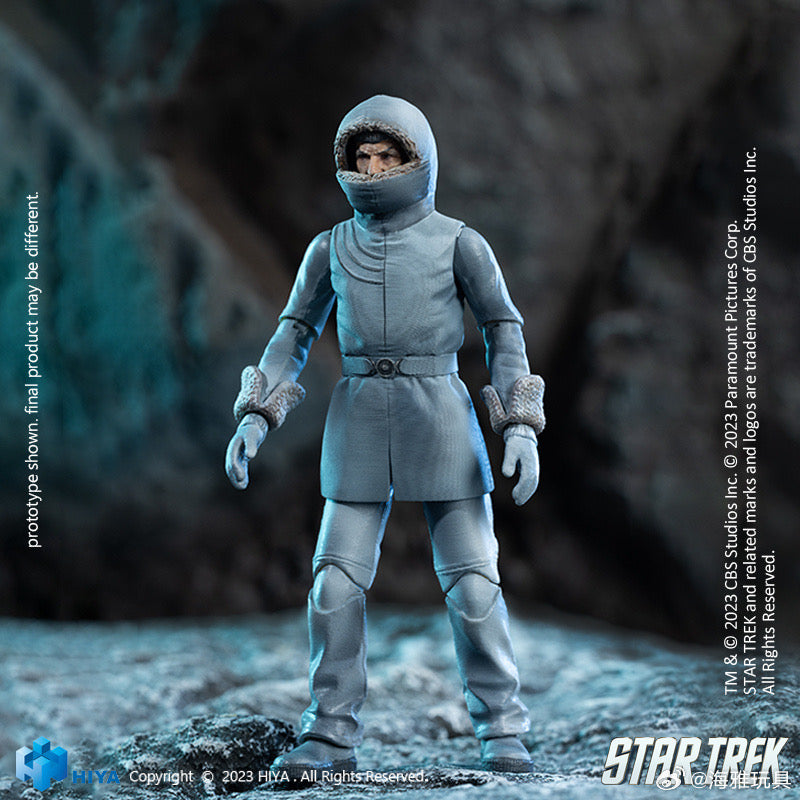 PRE ORDER - 1/18 Scale HIYA 4-Inch Action Figure - Exquisite Mini Series STAR TREK 2009 Spock Prime Collectible - Perfect for Display, Gifts & Star Trek Fans