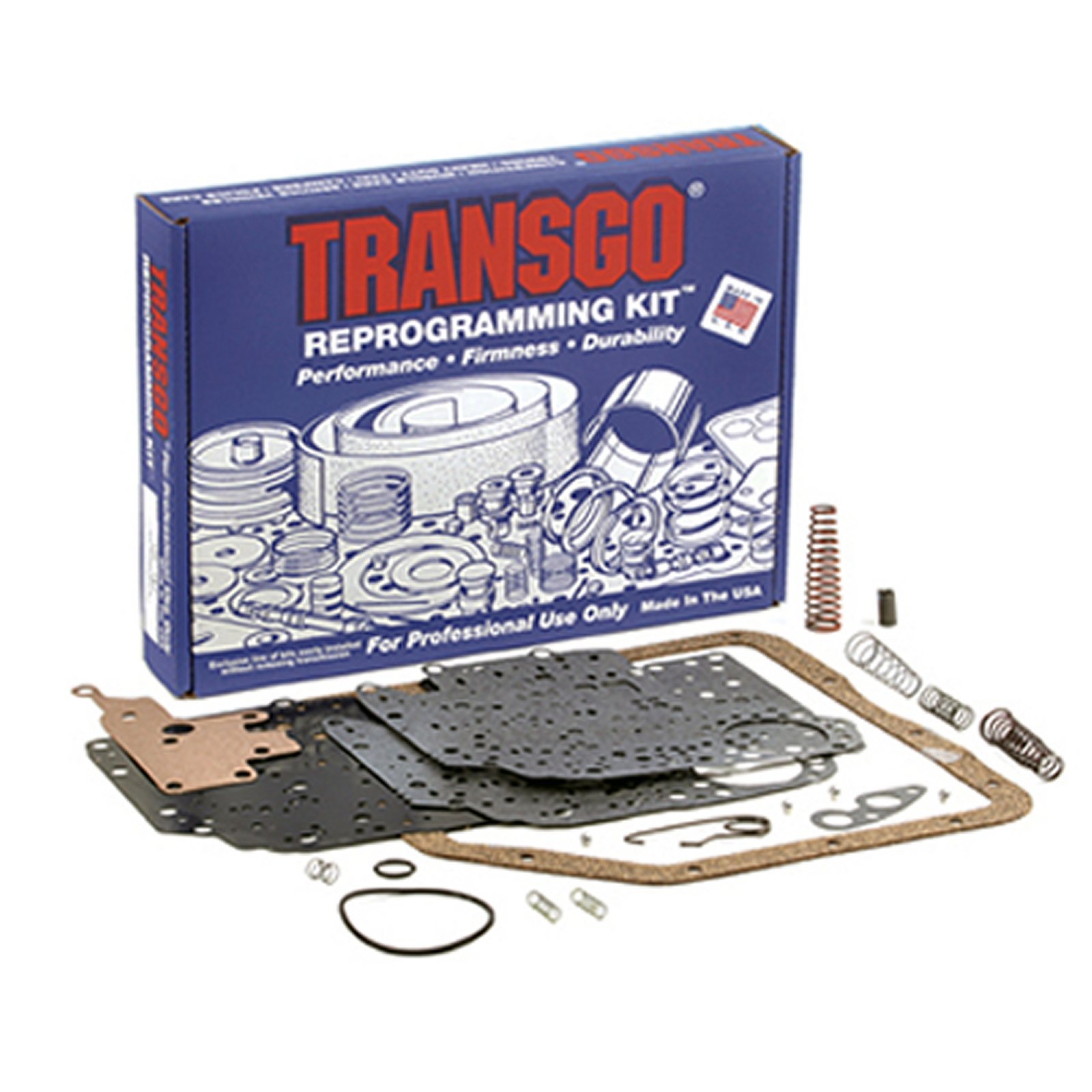 TH350 TRANSGO Shift Kit - Valve Body Rebuild Kit for GM Turbo 350 Transmission (1969 & Up) - Improve Shifting Performance for Racing, Towing & Daily Driving