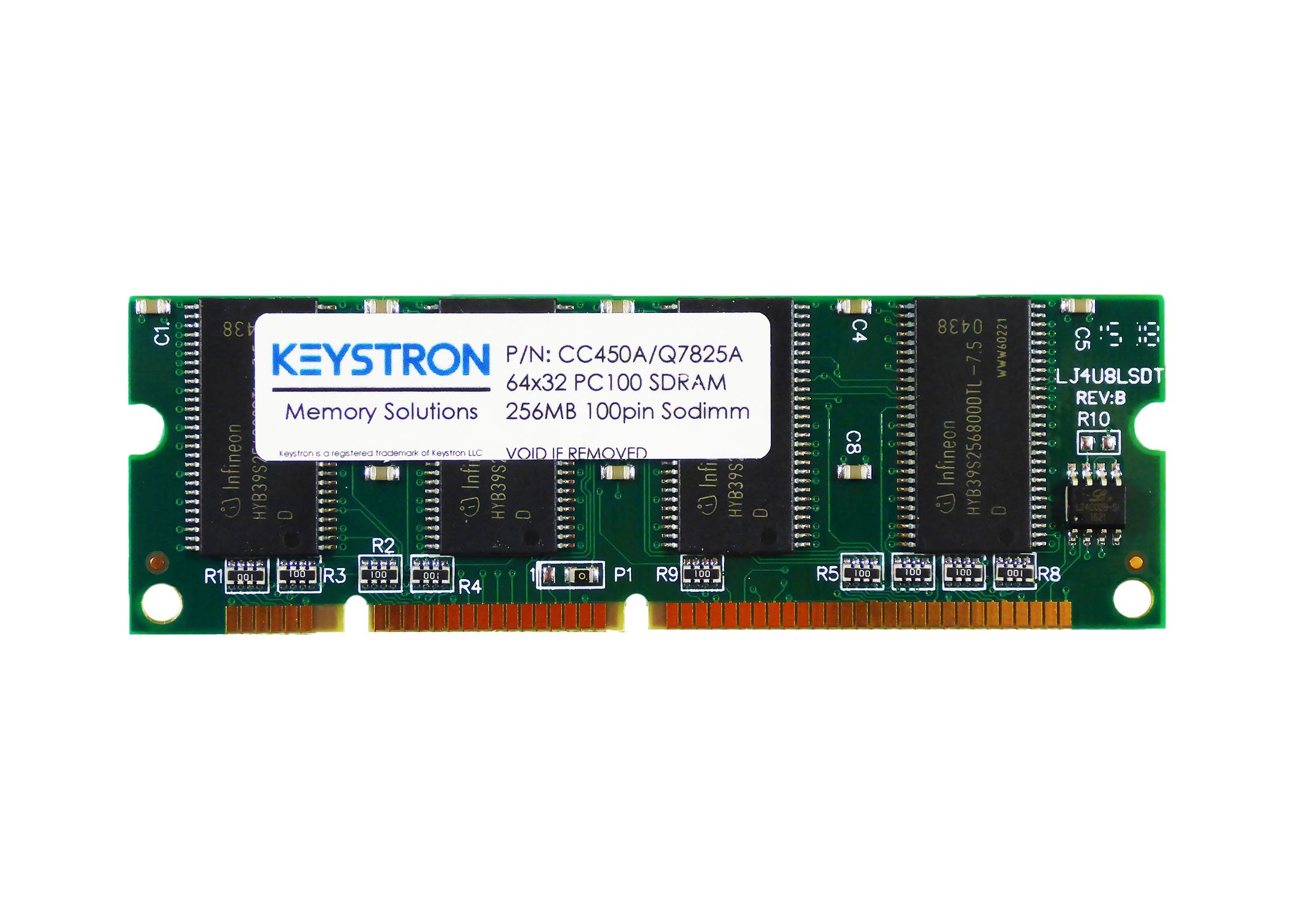HP Business Inkjet 2800 2800dt 2800dtn Printer Memory Upgrade - 256MB DIMM Module (CC450A) | Compatible Replacement RAM for Enhanced Printing Performance in Office & Small Business Environments