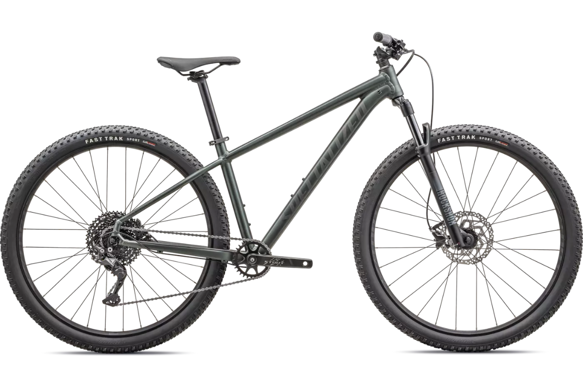 2024 Rockhopper Comp Mountain Bike - Lightweight Aluminum Frame, Hydraulic Disc Brakes, Trail & Commuting Bicycle for Men & Women - Perfect for Off-Road Adventures & Daily Rides