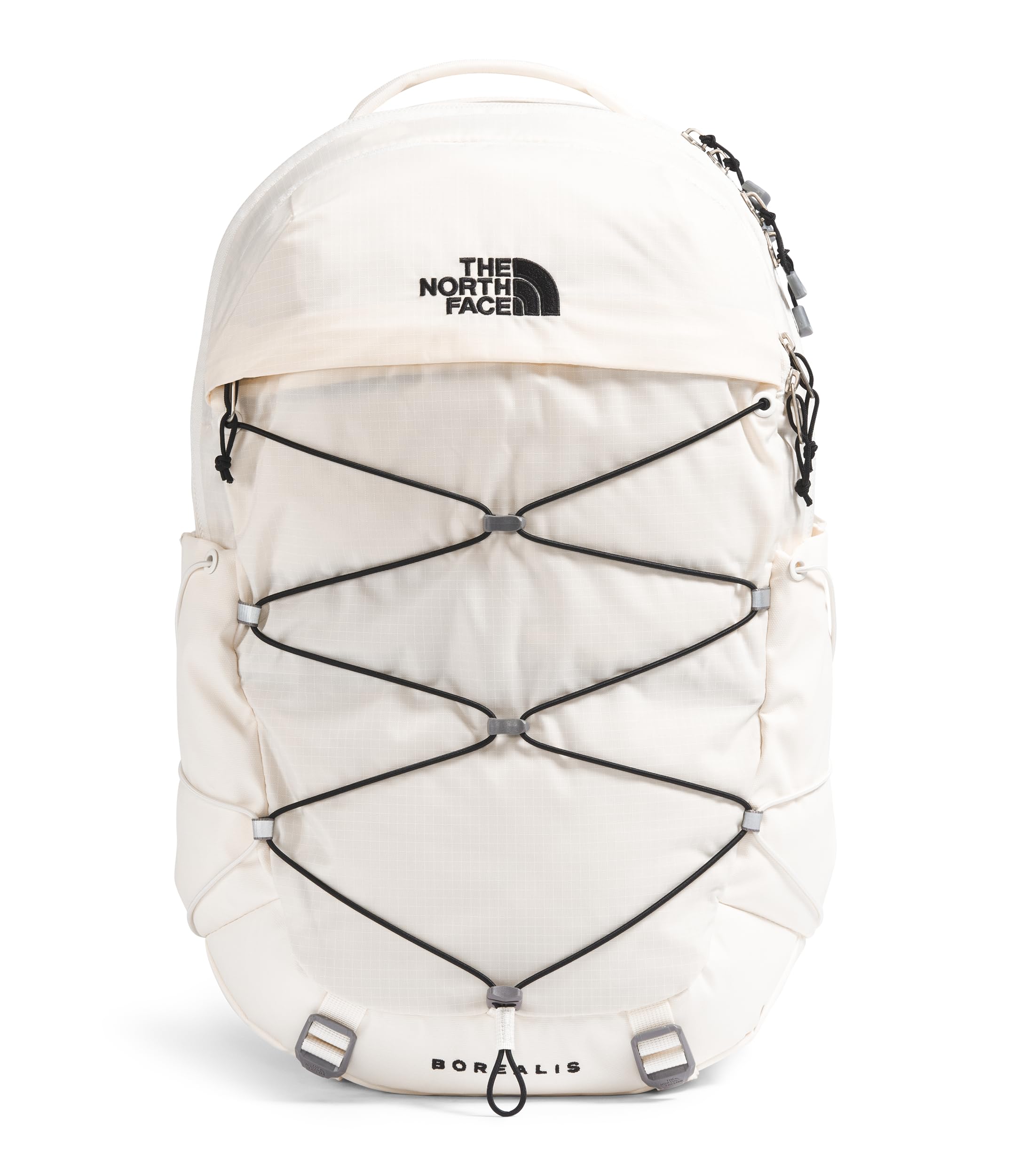 THE NORTH FACE Women's Borealis Commuter Laptop Backpack - Lightweight Water-Resistant Daypack for Work, School & Travel - Gardenia White/TNF Black - One Size
