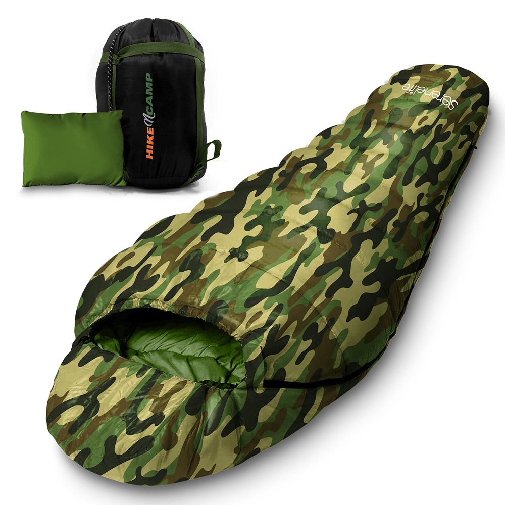Warm & Cozy Mummy Sleeping Bag for Adults - Lightweight & Compact for Camping, Hiking, Backpacking & Outdoor Adventures