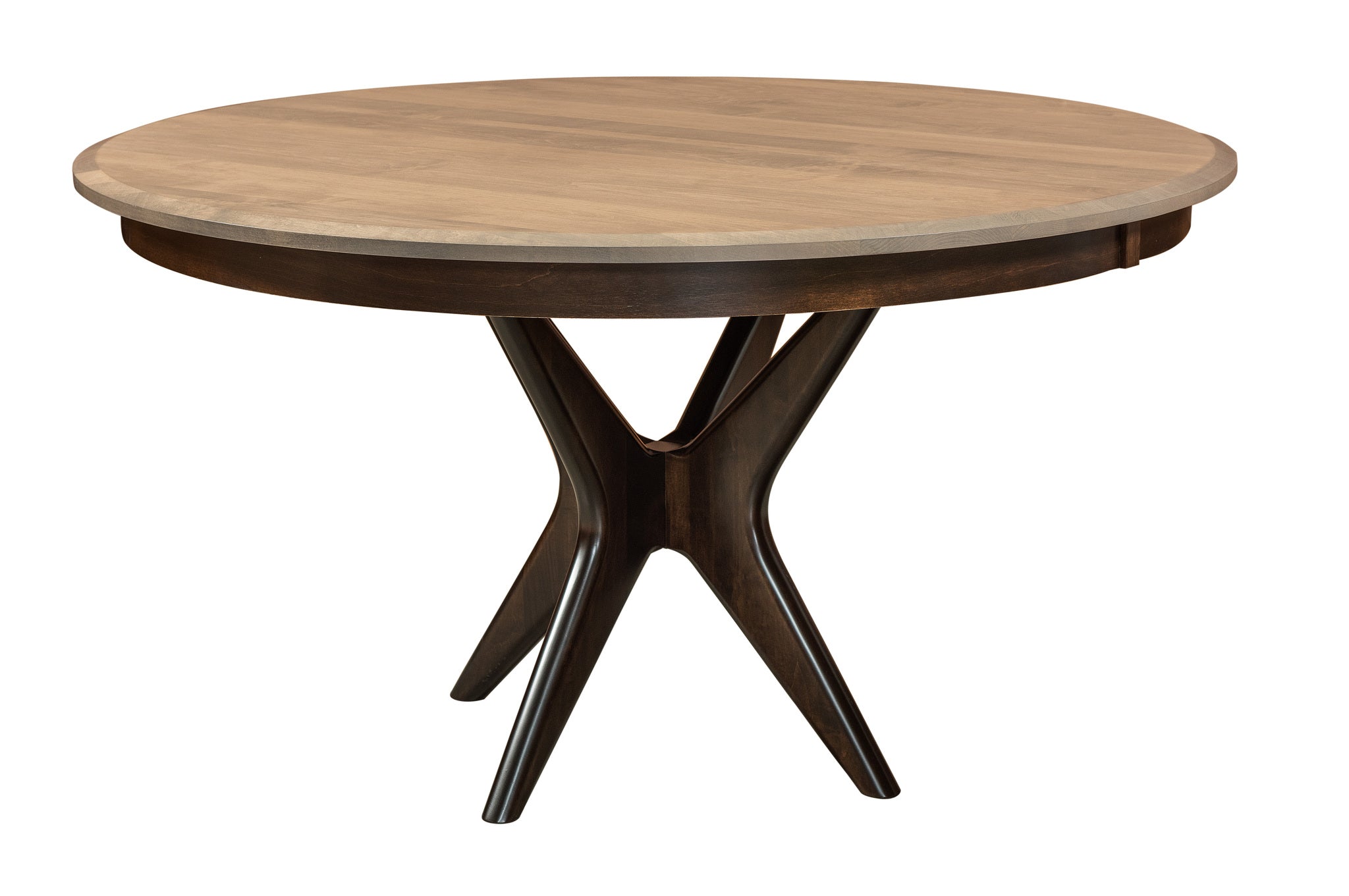 West Newton Pedestal Table - Elegant Dining Room Table for 4-6 People | Perfect for Small Spaces, Breakfast Nooks & Cozy Family Dinners