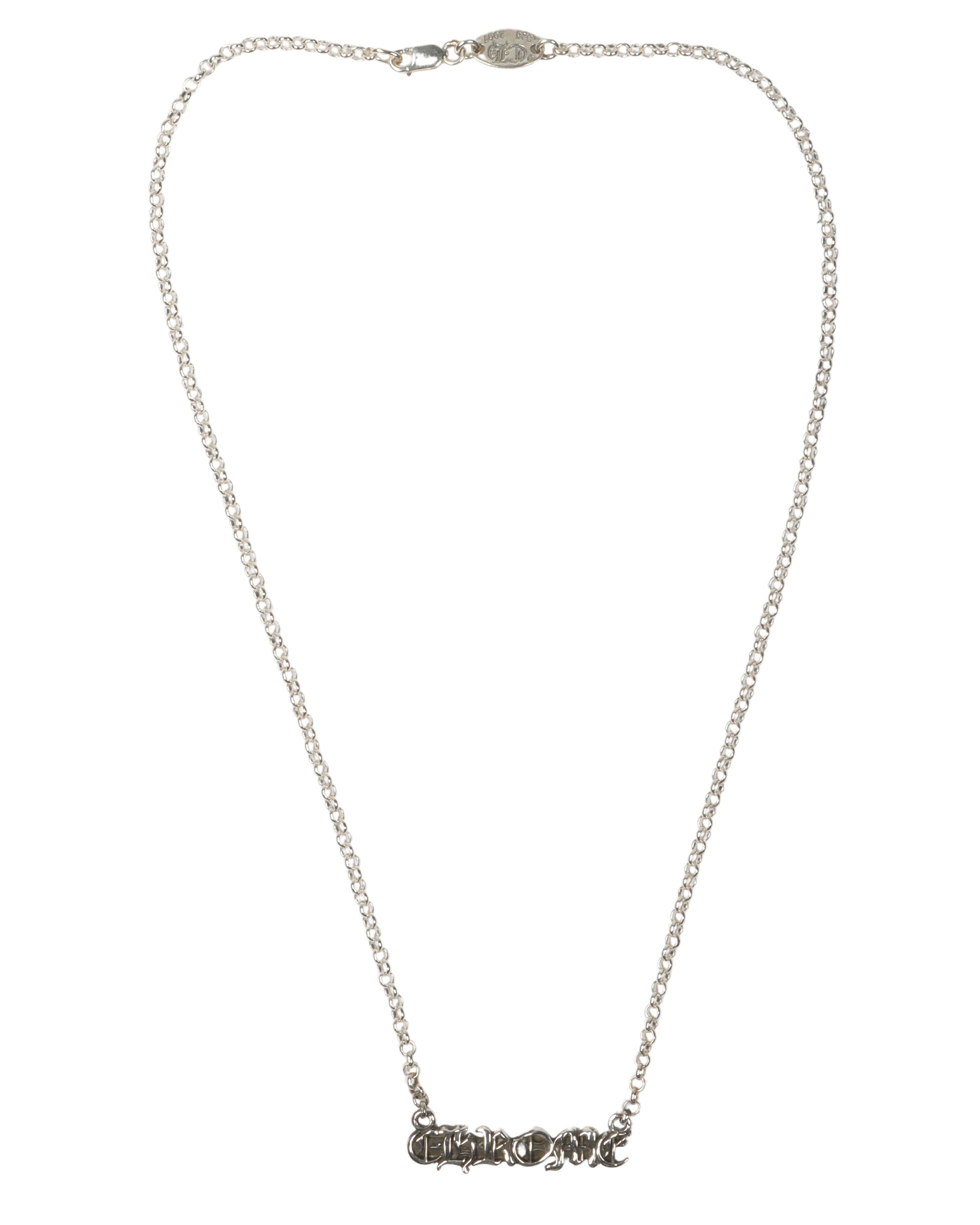 Personalized CHROME Nameplate Necklace - Custom Engraved Gold or Silver Name Necklace for Women & Men - Perfect for Gifts, Anniversaries, Birthdays & Everyday Wear