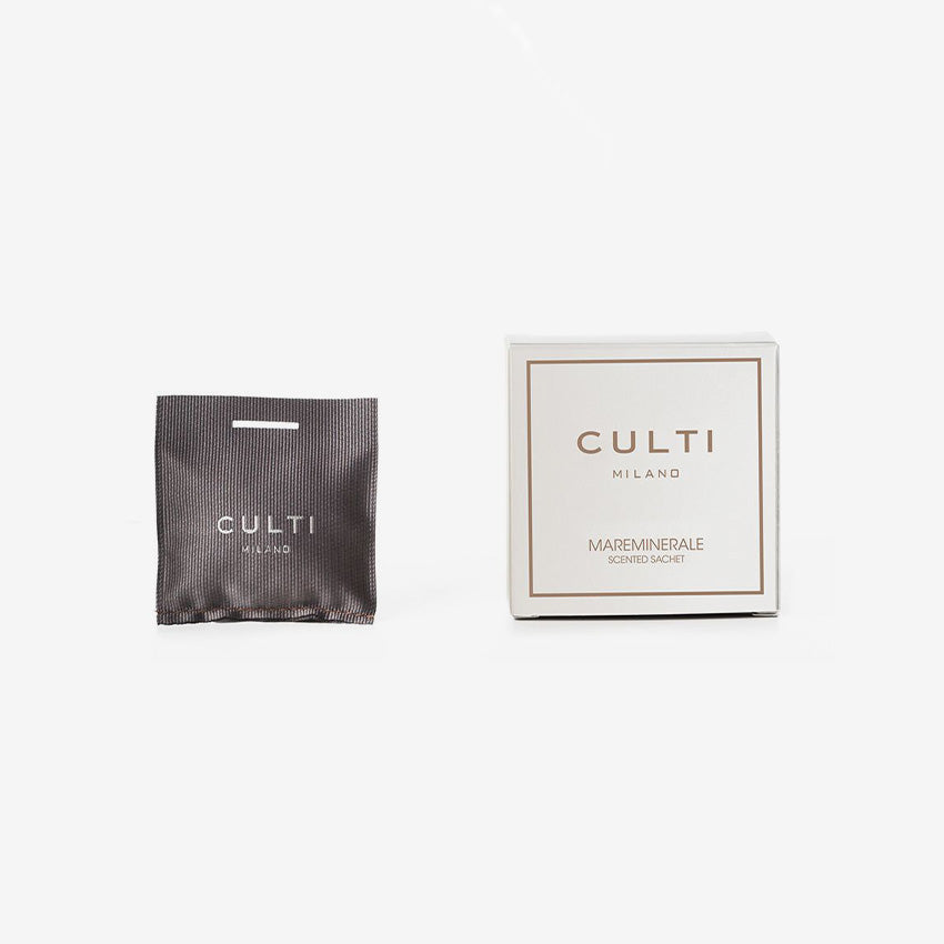 Culti Milano Mareminerale Home Fragrance Sachet - Fresh Ocean Scent for Closets, Drawers & Small Spaces | Luxury Italian Home Aromatherapy