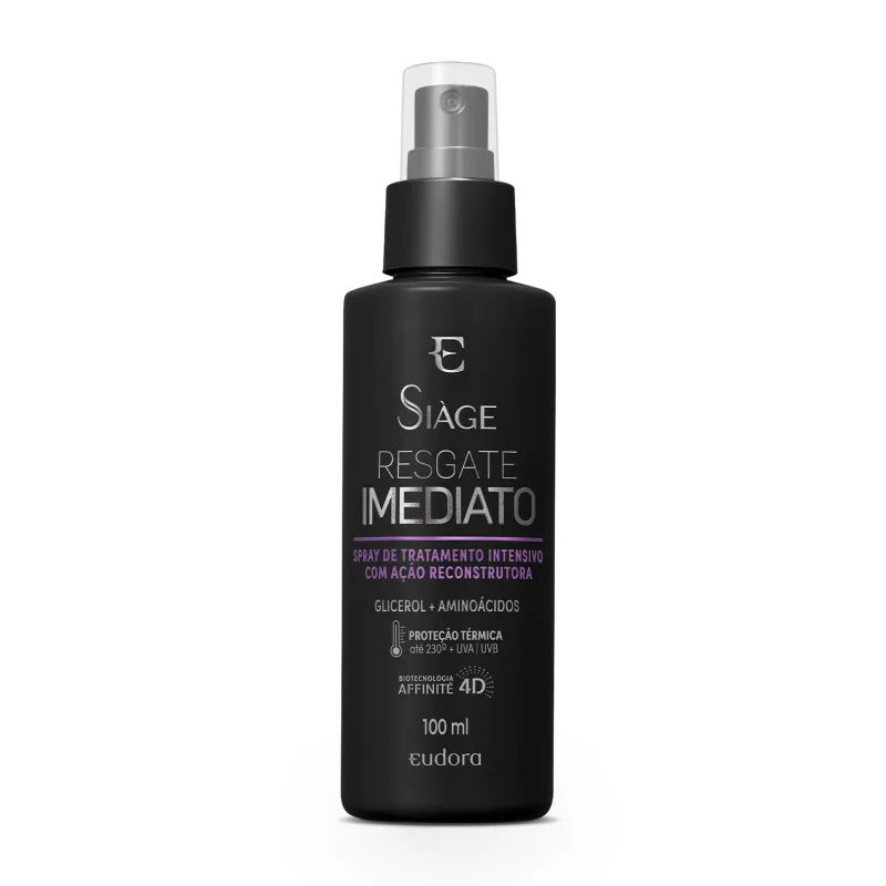 Eudora Immediate Rescue Hair Spray 100ml - Hydrating & Frizz Control for Smooth, Shiny Hair - Perfect for Daily Styling & Heat Protection