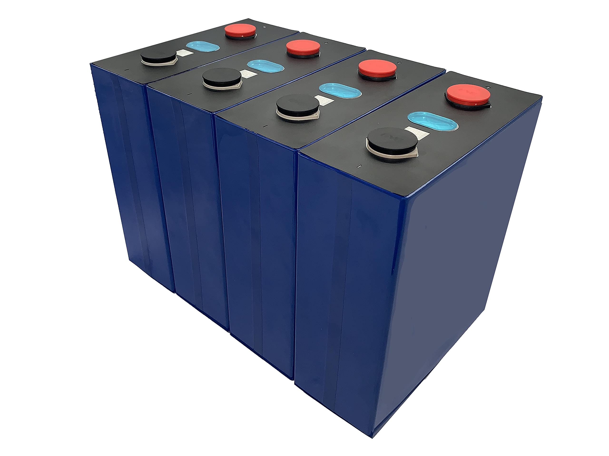CNEEL 3.2V 280AH LiFePO4 Rechargeable Deep Cycle Battery - Grade A Lithium Iron Phosphate Battery with QR Code for Marine, RV, Golf Cart, Solar System - Replacement for Lead Acid Batteries (4pcs EVE280) - Perfect for Off-Grid Power, Camping & Emergency Backup