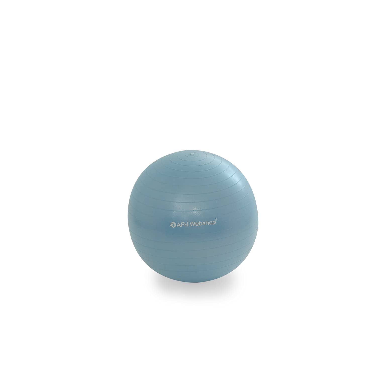 Gymnastics Yoga Ball for Fitness & Office - Blue with Pump