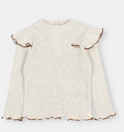 BUHO Soft Rib Knit Baby T-Shirt for Boys & Girls (6-24 Months) - Comfortable & Breathable Cotton for Everyday Play & Outings