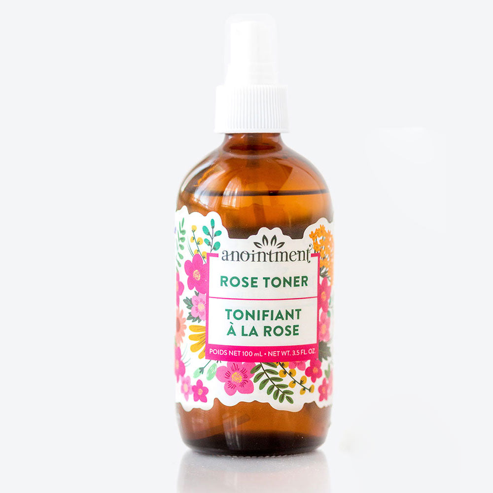 Anointment Rose Toner - Hydrating Facial Toner with Rose Extract for Glowing Skin | Perfect for Daily Skincare Routine & Post-Cleansing Refreshment