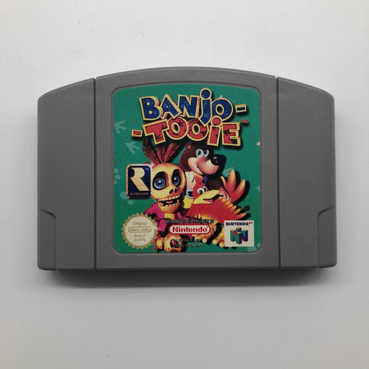 Banjo Tooie Nintendo 64 (N64) Game Cartridge - PAL Version - Classic Platformer Adventure Game for Retro Gaming Enthusiasts - Perfect for Nostalgic Playthroughs and Collector's Display